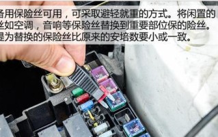 哈弗H2右转向灯保险丝的检查和更换方法（了解保险丝的作用）