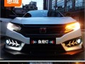 改装本田思域鱼骨转向灯，让你的车独一无二（个性化定制）