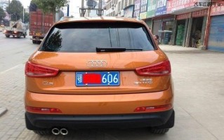 老款奥迪Q3独特的转向灯效果图解析（细致展示奥迪Q3转向灯光设计的灵感和创意）